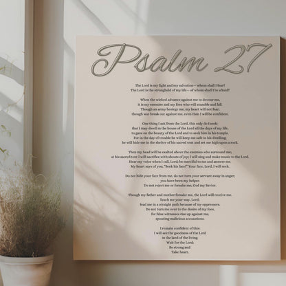 Psalm 27 Art Set