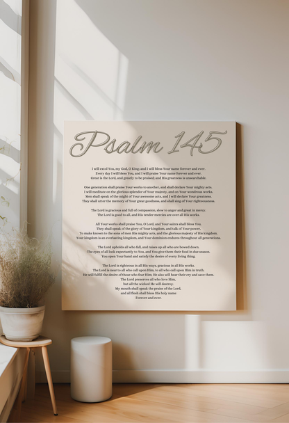 Psalm 145 Art Set