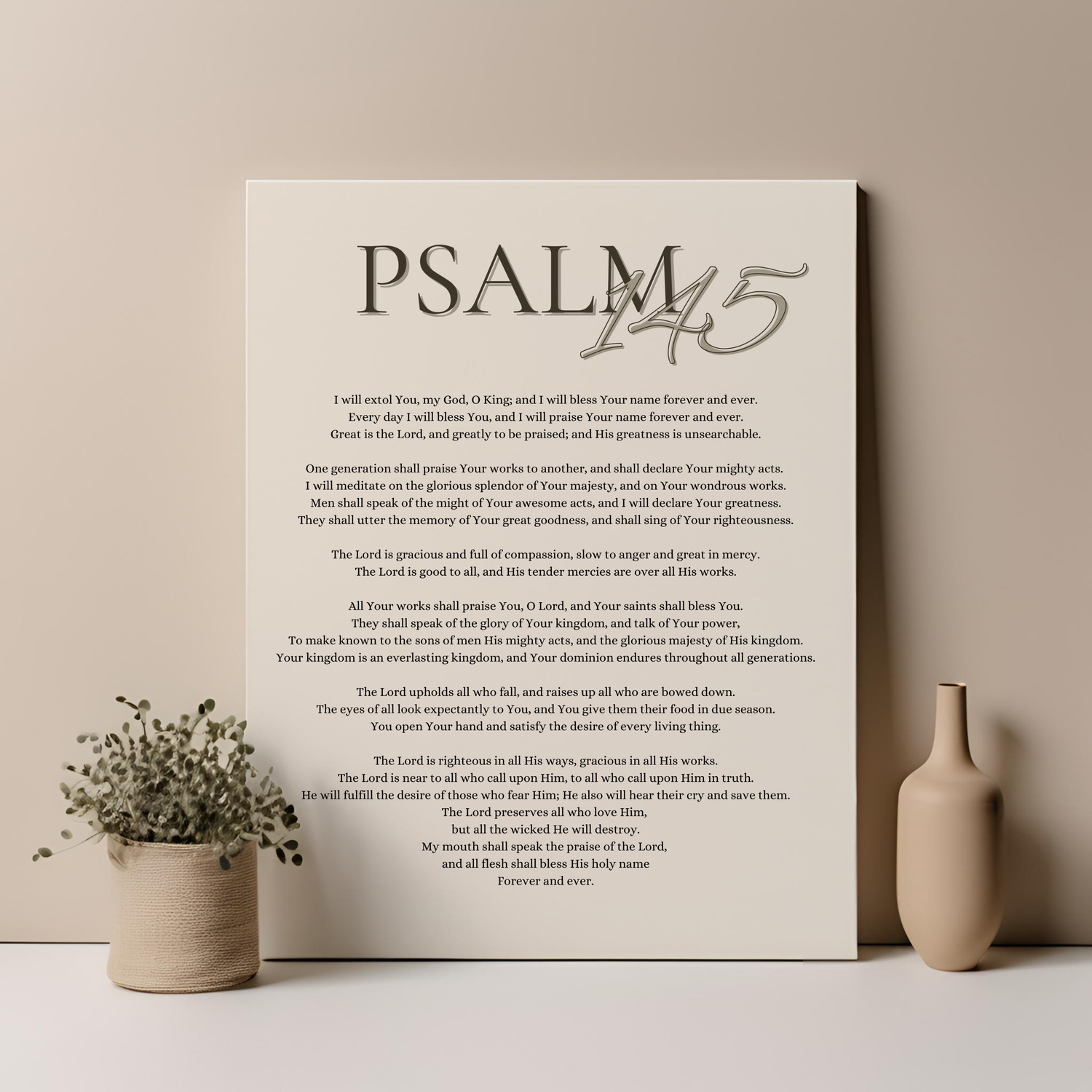 Psalm 145 Art Set