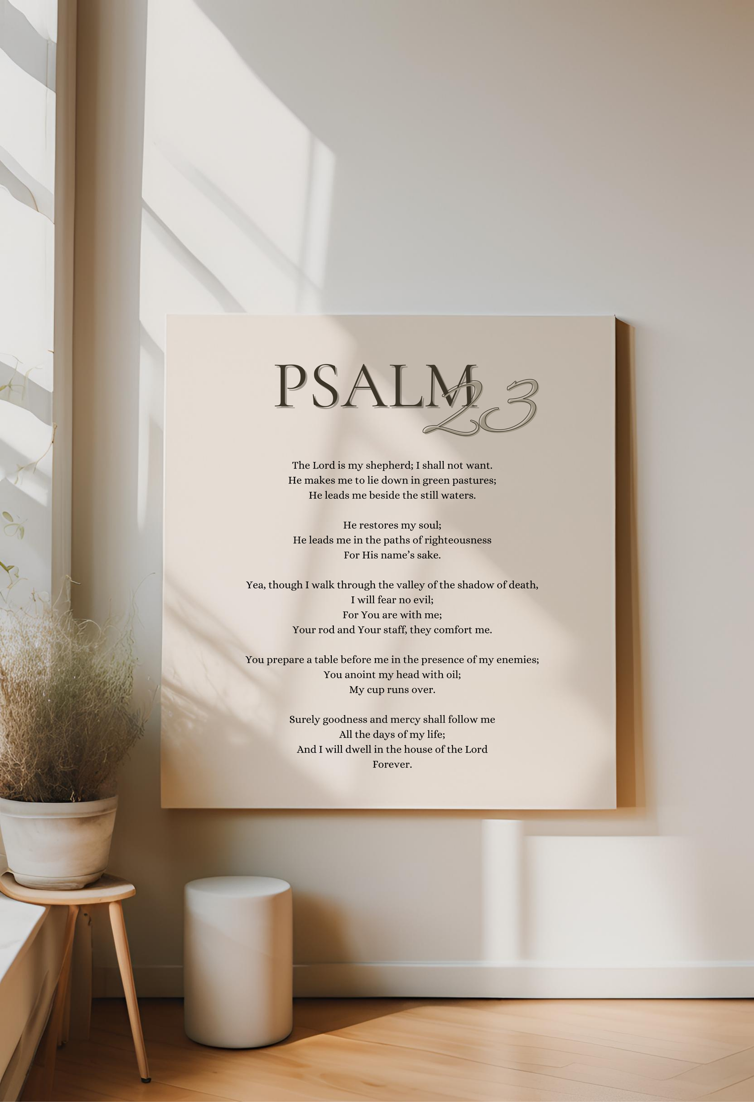 Psalm 23 Art Set